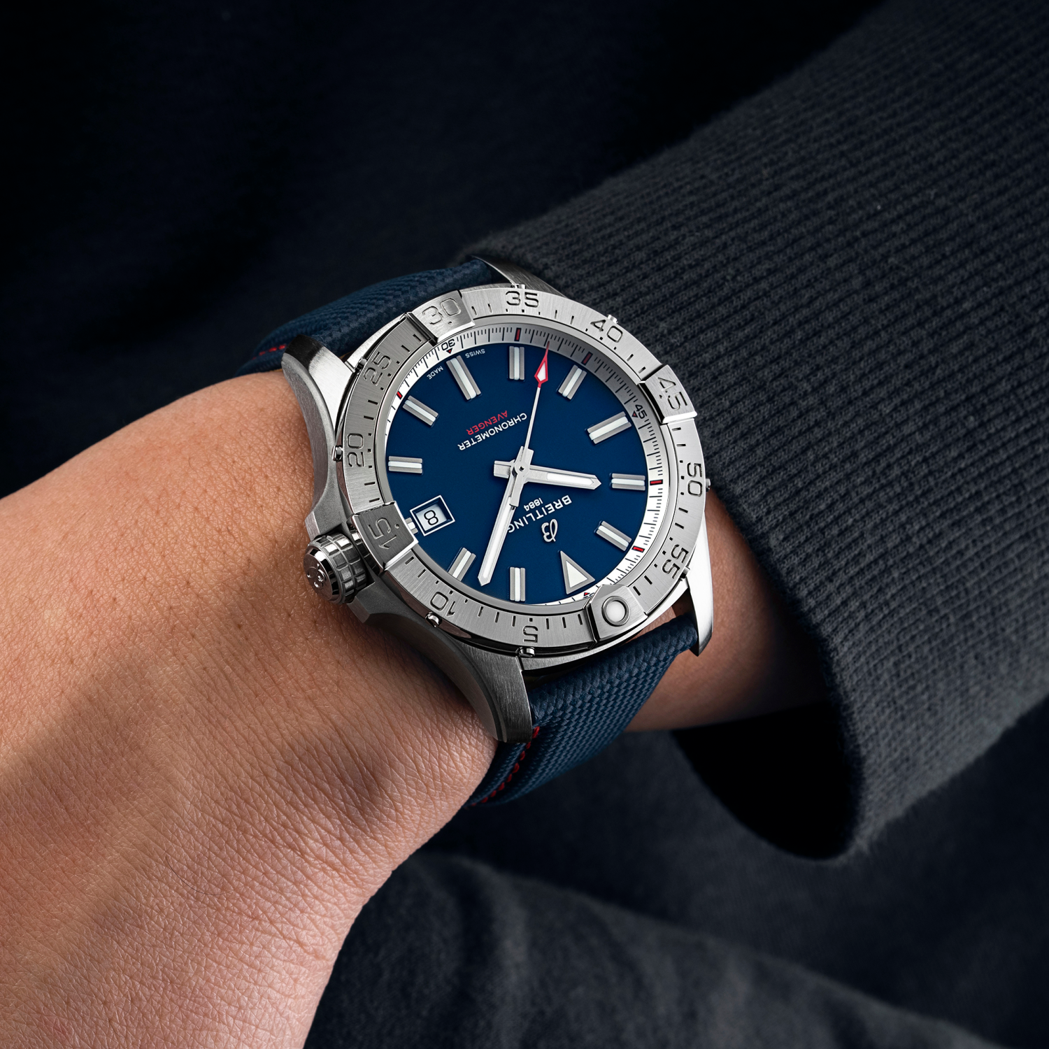 Breitling Avenger Automatic 42 A173281B1C1X1 on wrist