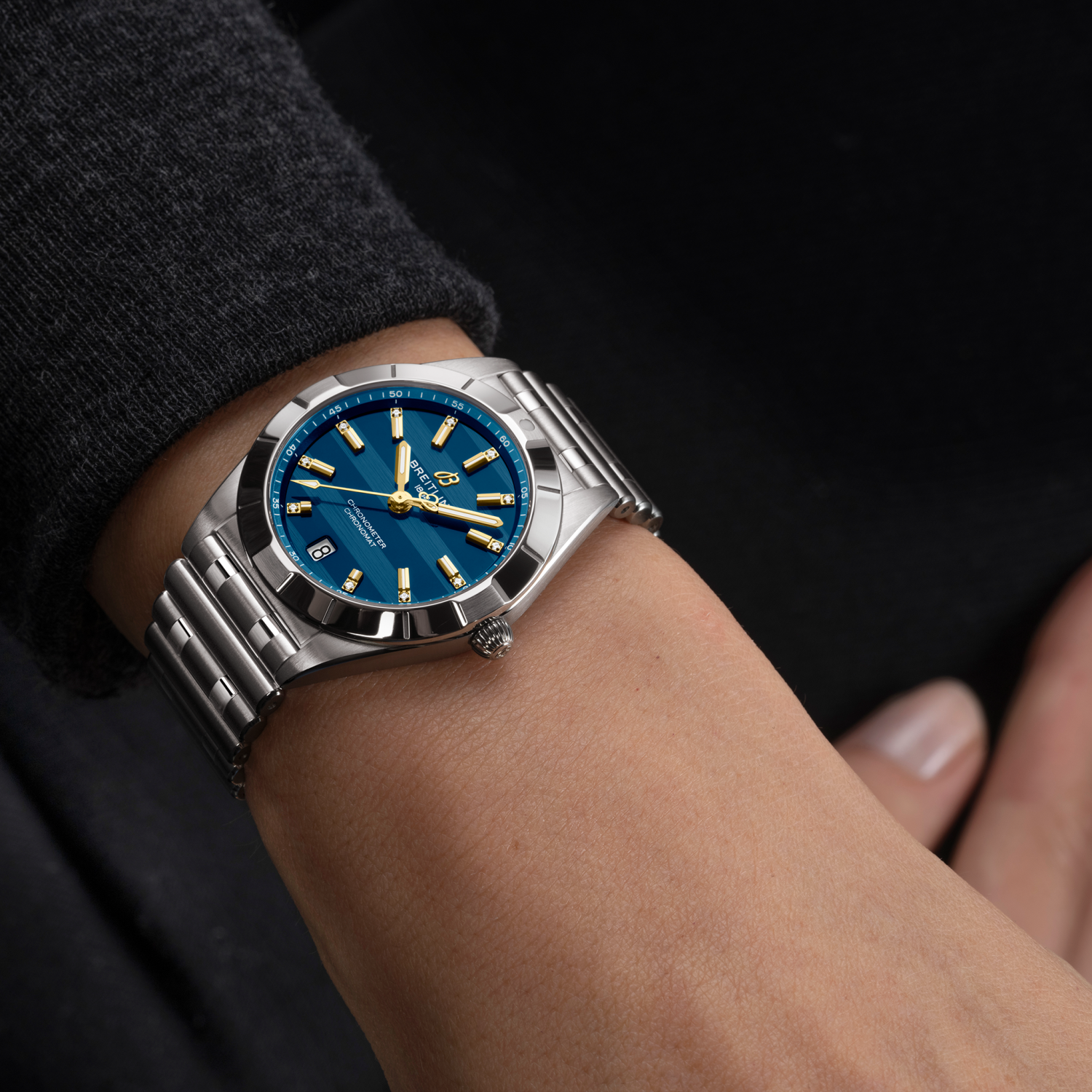 Breitling Chronomat 32 A773101B1C1A1 on wrist