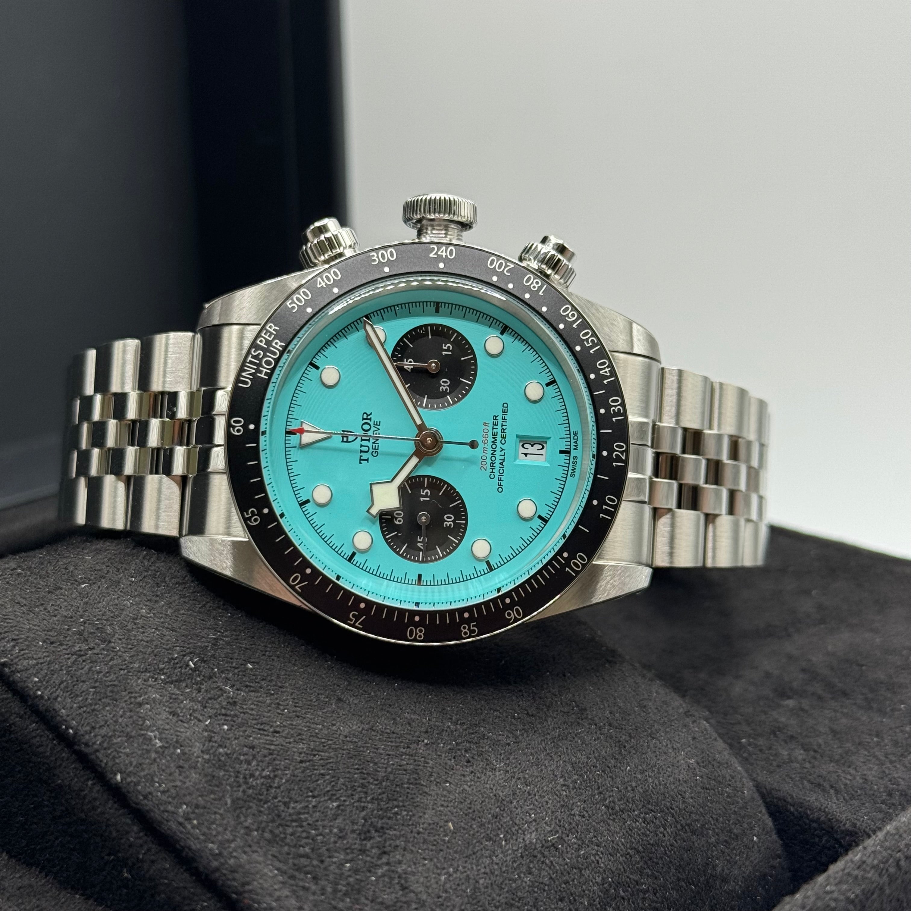 Tudor Black Bay Chrono "Flamingo Blue" (M79360N-0024)