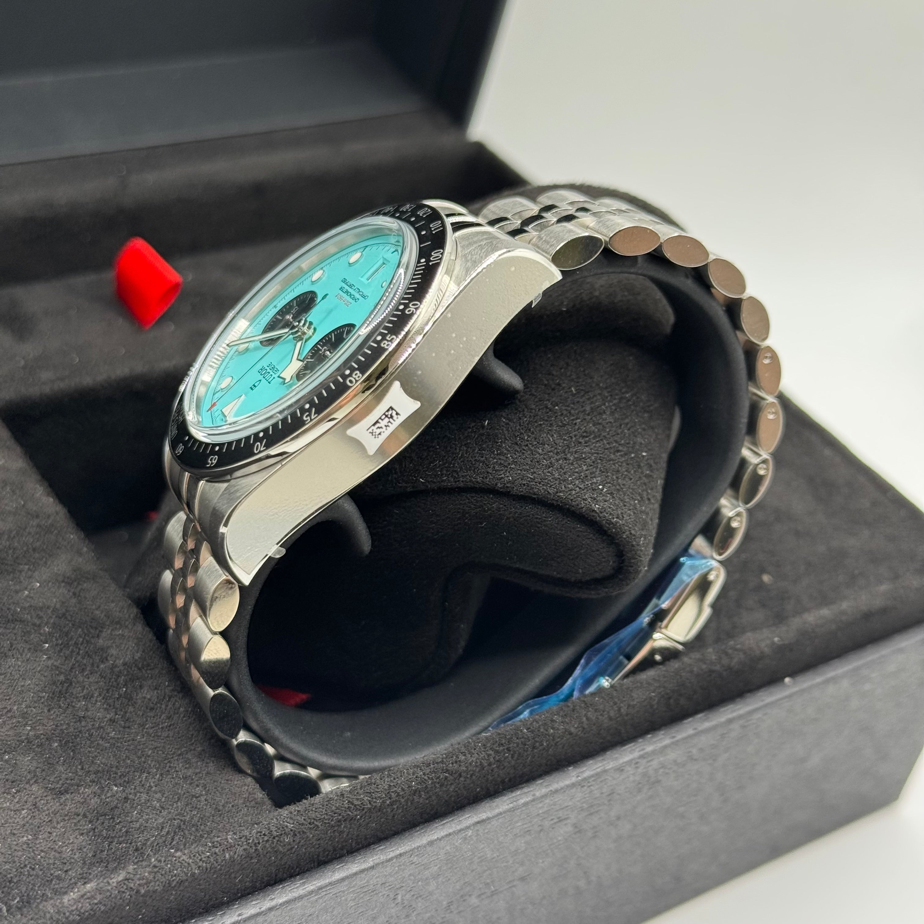 Tudor Black Bay Chrono "Flamingo Blue" (M79360N-0024)