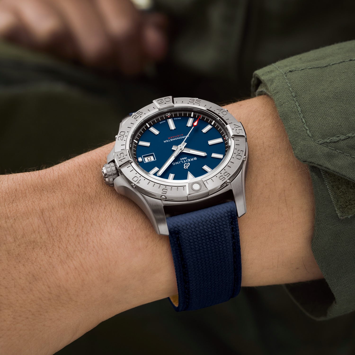 Breitling Avenger Automatic 42 A17328101C1X1 on wrist