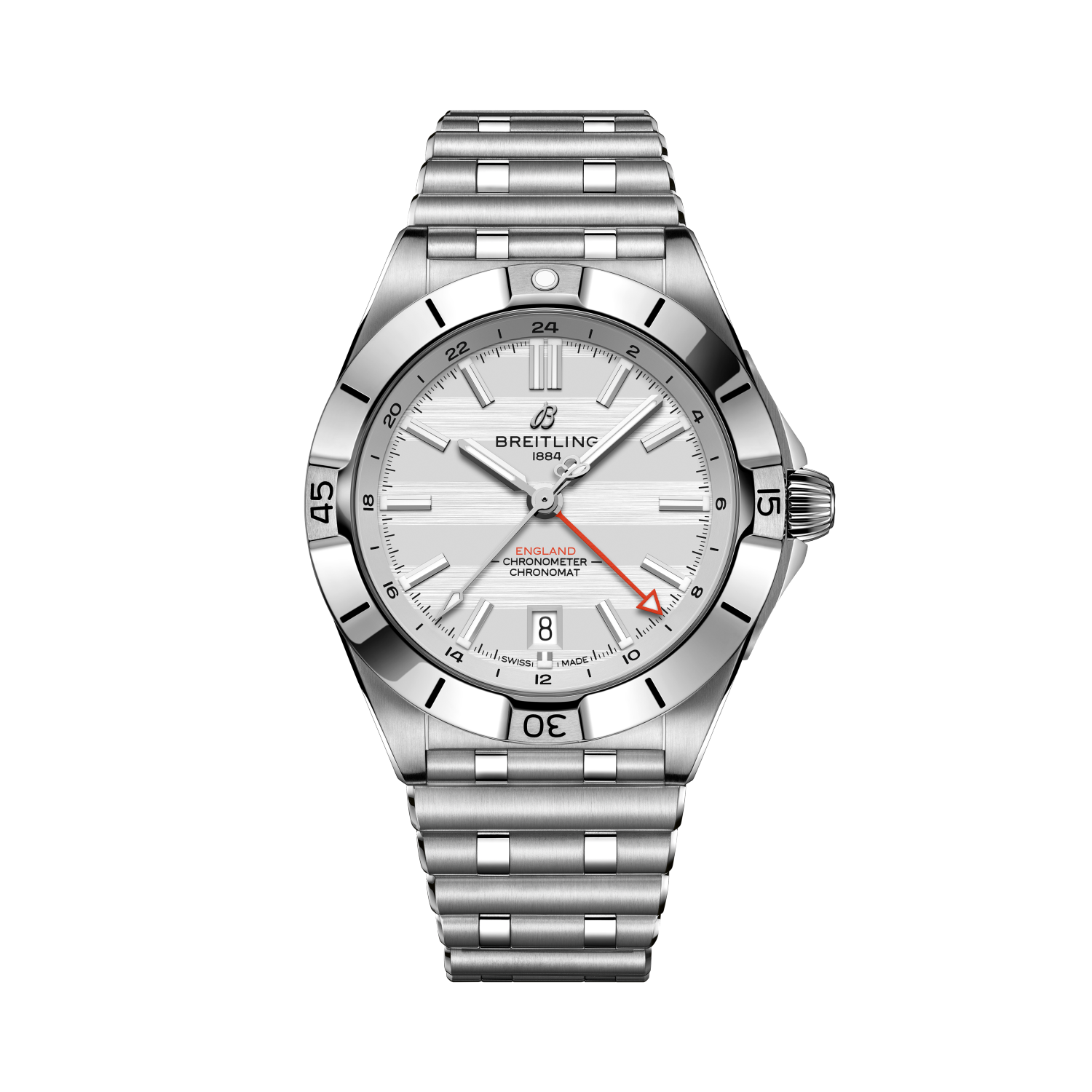 Breitling Chronomat Automatic GMT 40 Six Nations England A323985B1A1A1