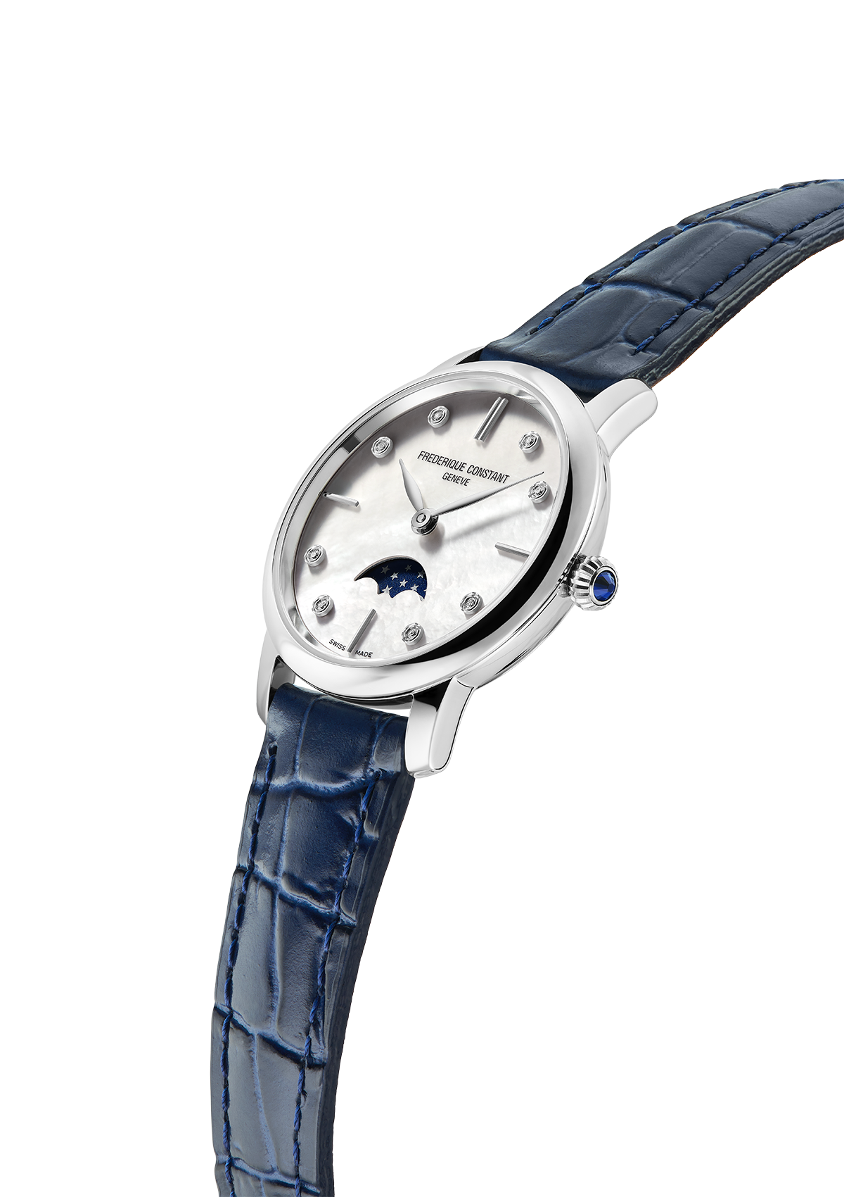 Classics Slimline Ladies Moonphase (FC-206MPWD1S6)