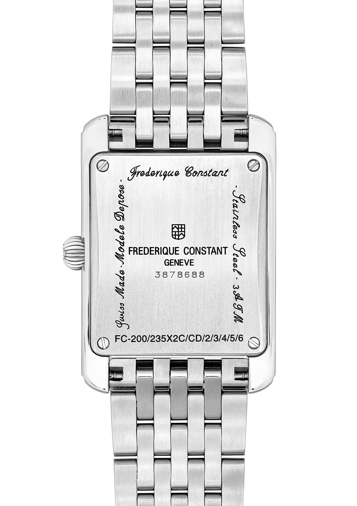 Classics Carree Small Seconds (FC-235S2C6B)