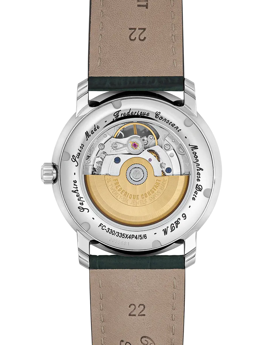 Classics Heart Beat Moonphase Date (FC-335MCGRW4P26)
