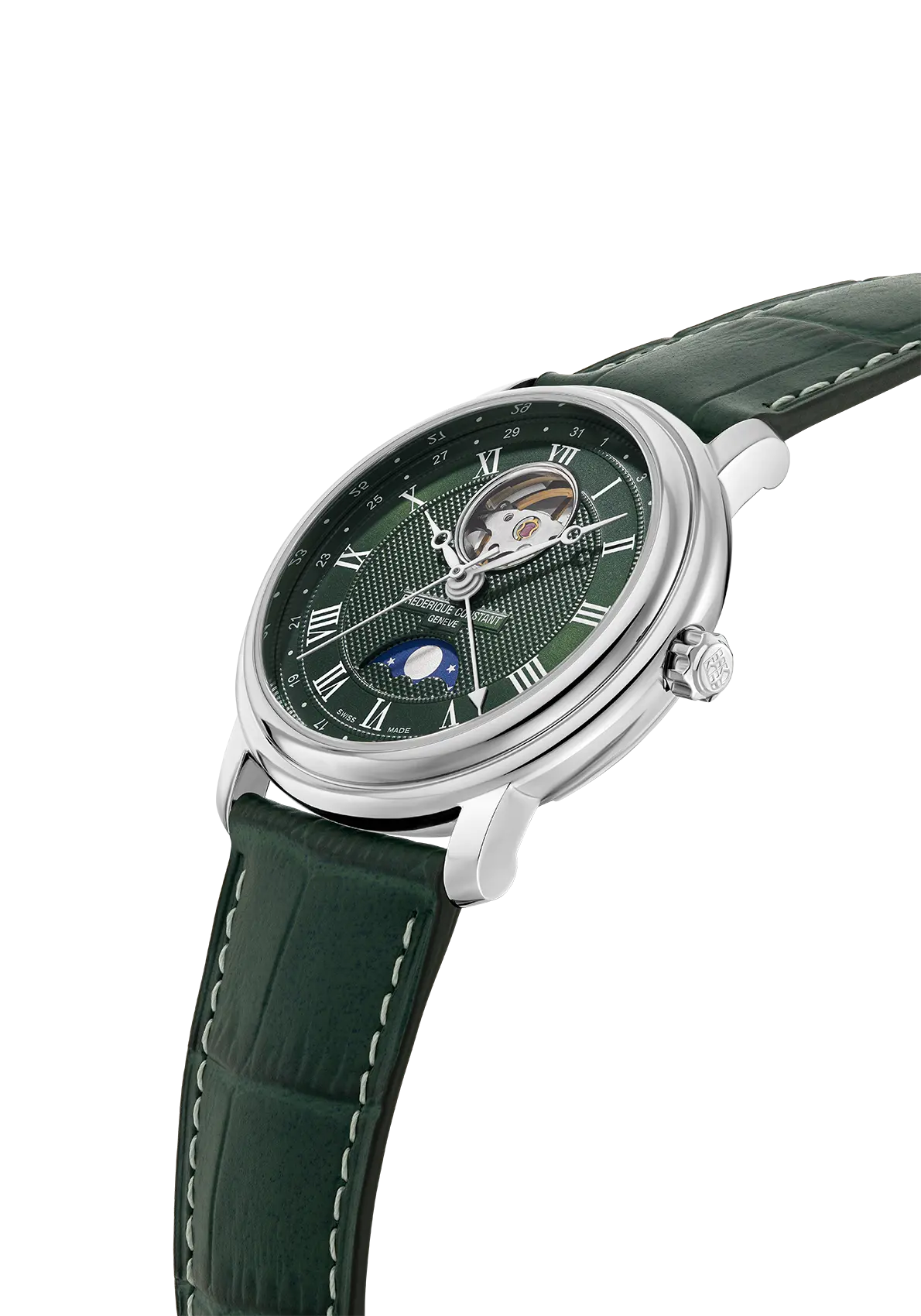 Classics Heart Beat Moonphase Date (FC-335MCGRW4P26)