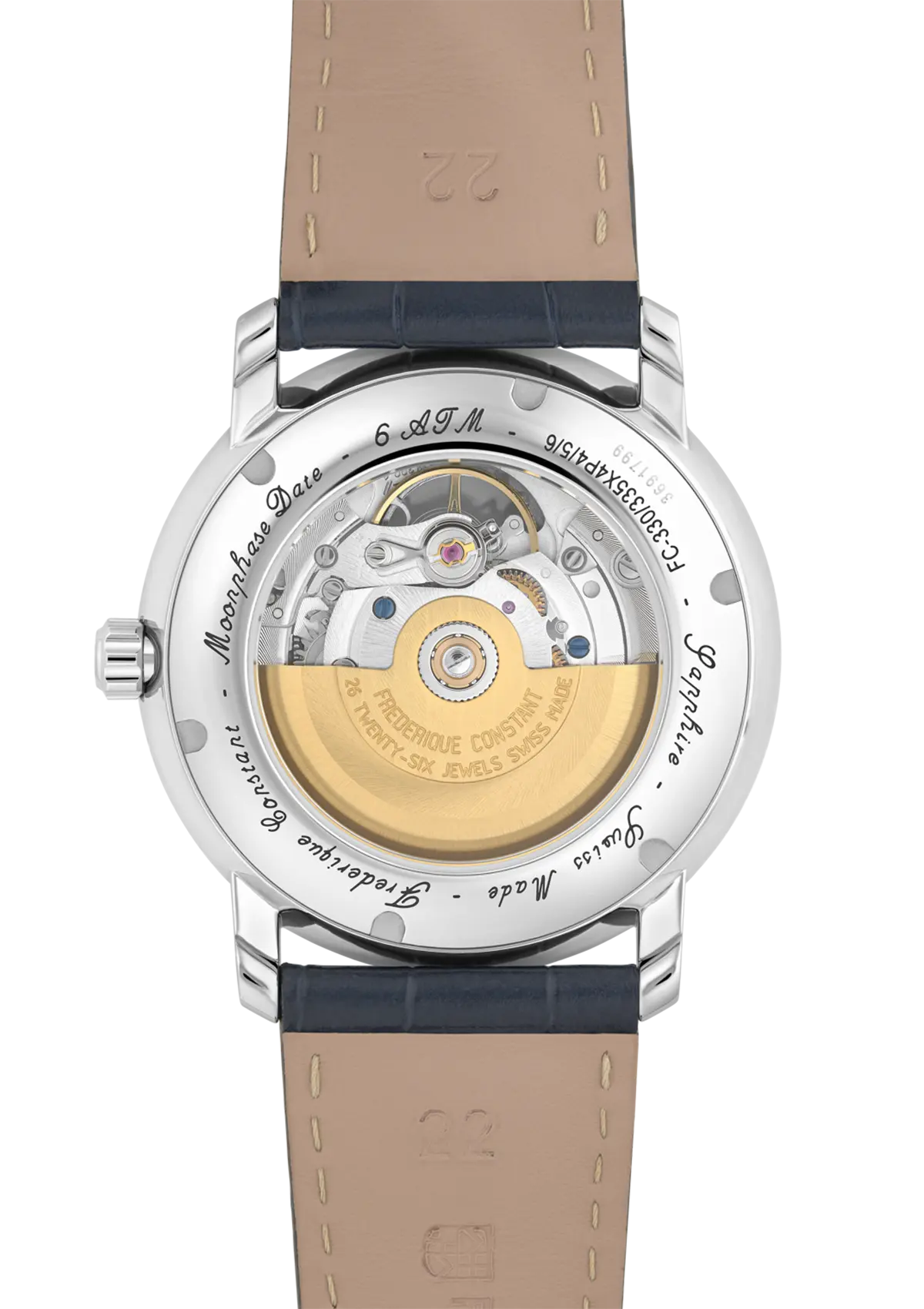 Classics Heart Beat Moonphase Date (FC-335MCNW4P26)