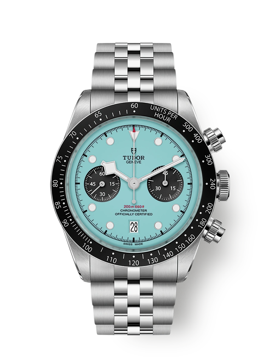 Tudor Black Bay Chrono "Flamingo Blue" (M79360N-0024)